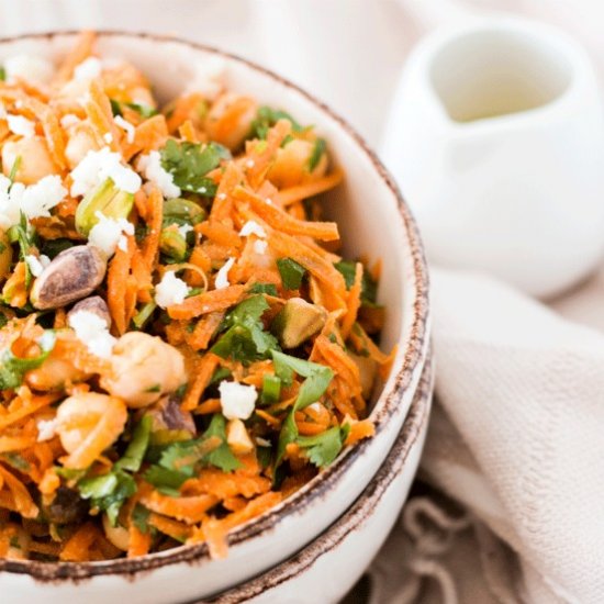 SPICED RAW CARROT SALAD