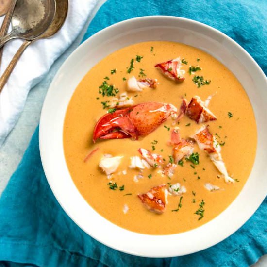 Creamy Lobster Bisque