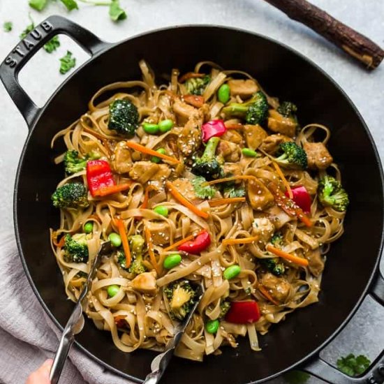 Teriyaki Chicken Noodles