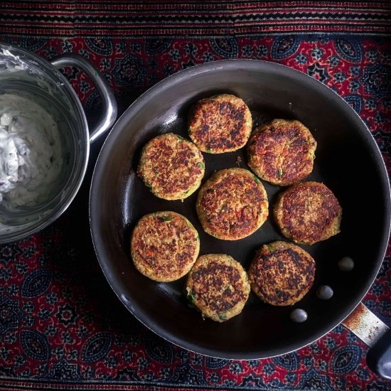 Sweet Potato Quinoa Fritters