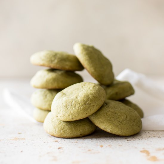 Vegan Matcha Cookies