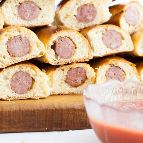 Brioche Sausage Rolls