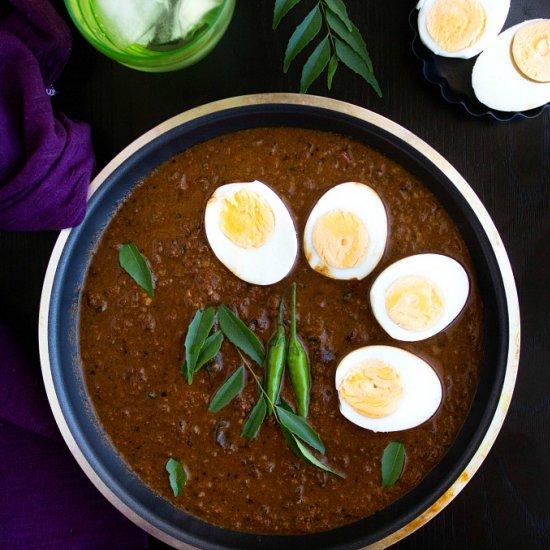 Chettinad Egg Curry