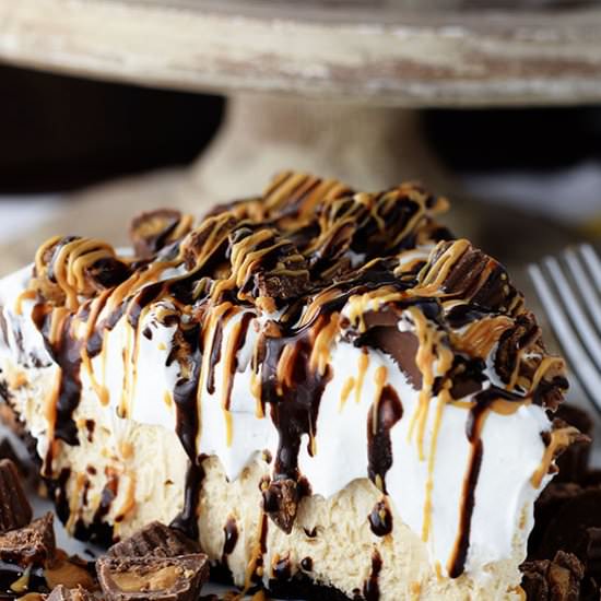 No Bake Peanut Butter Pie