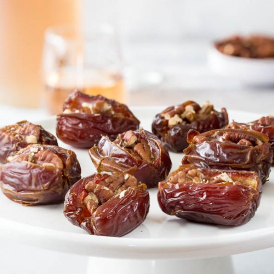 Roasted Stuffed Dates