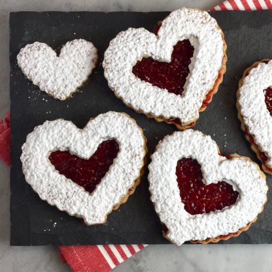 Linzer Cookies