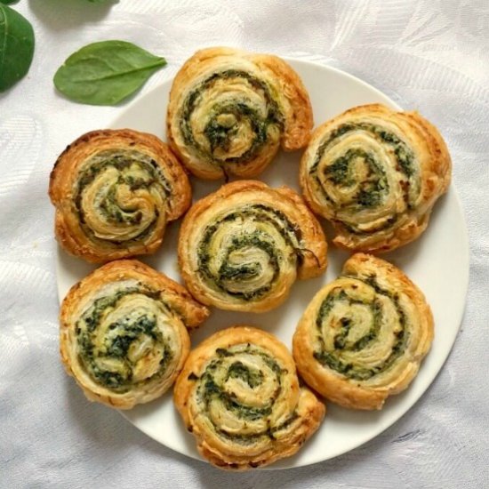 Spinach Pinwheels