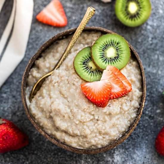 Instant Pot Steel Cut Oatmeal