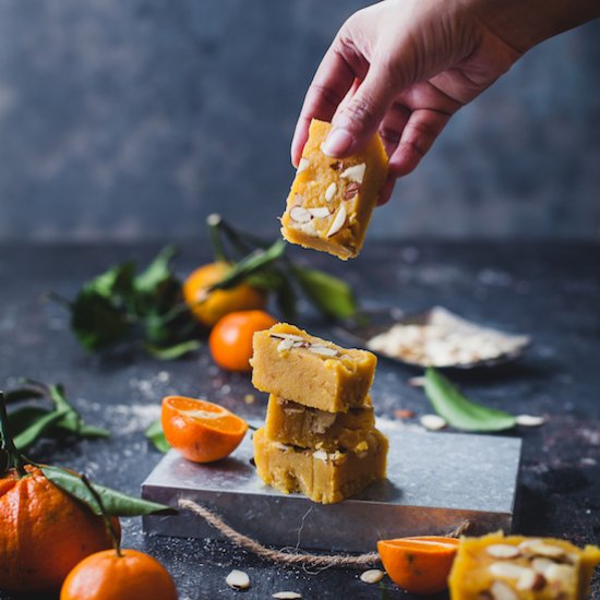 Orange Almond Fudge