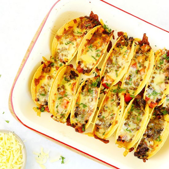 Oven Baked Tacos with Zucchini