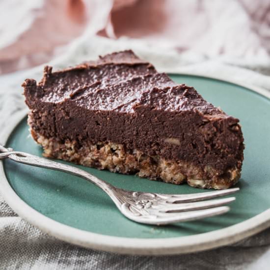 No-bake Chocolate Cake with PB