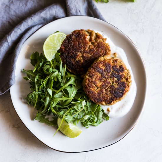 Spicy Lime Tuna Cakes