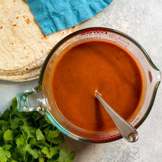 How to Make Red Enchilada Sauce