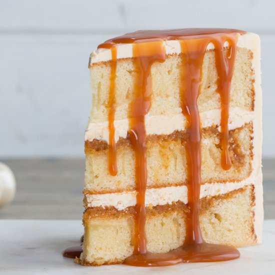 salted caramel cake