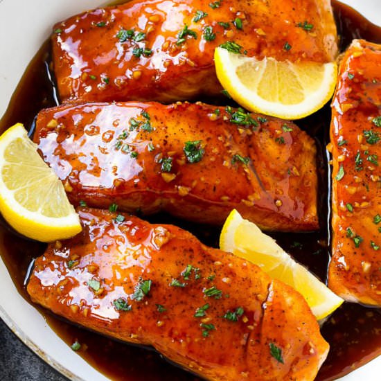 Honey Garlic Salmon