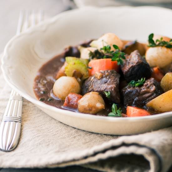 Instant Pot Beef Bourguignon