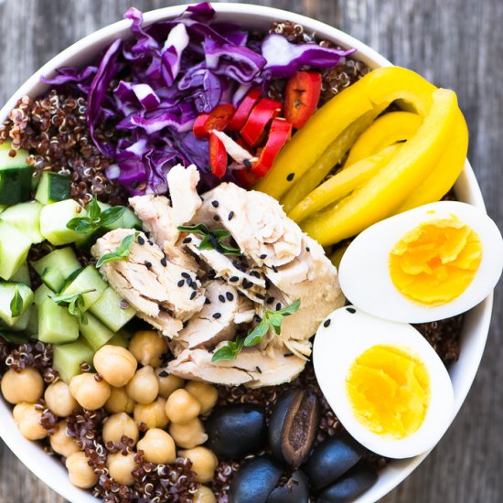 Healthy Tuna Salad Bowl