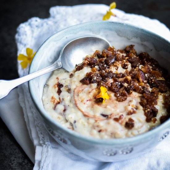 Oatmeal with Cookie Dough Bites