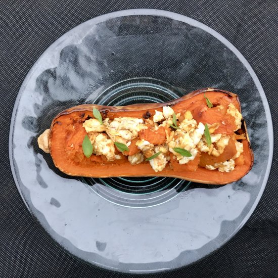 Butternut Squash With Eggs (GF)