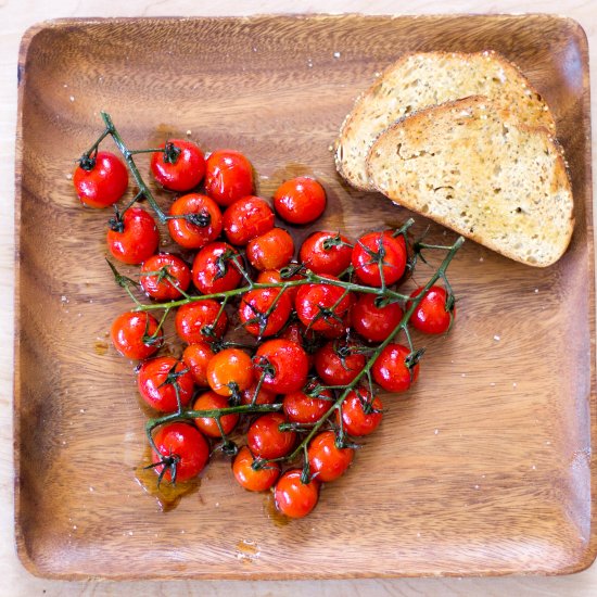 Blistered Balsamic Cherry Tomatoes