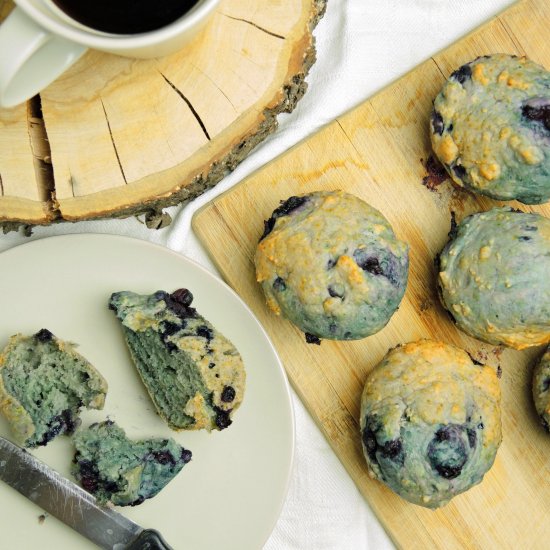 Blueberry muffins