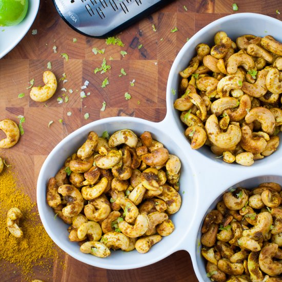 Curry Lime Cashews