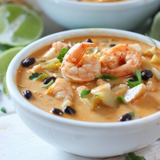 Mexican Shrimp Chowder