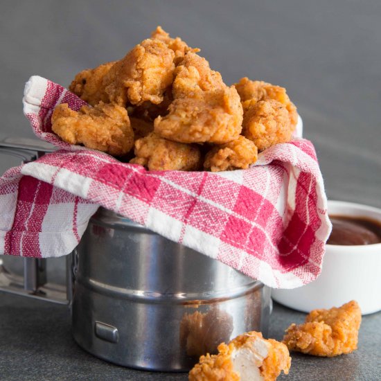 Homemade Popcorn Chicken