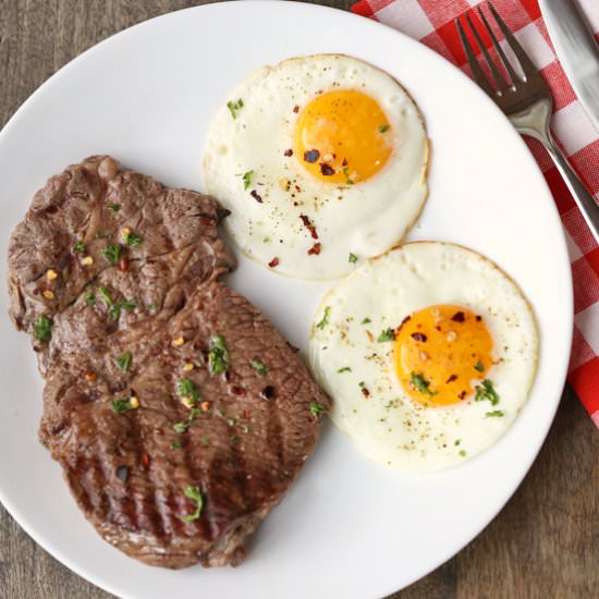 Steak and Eggs