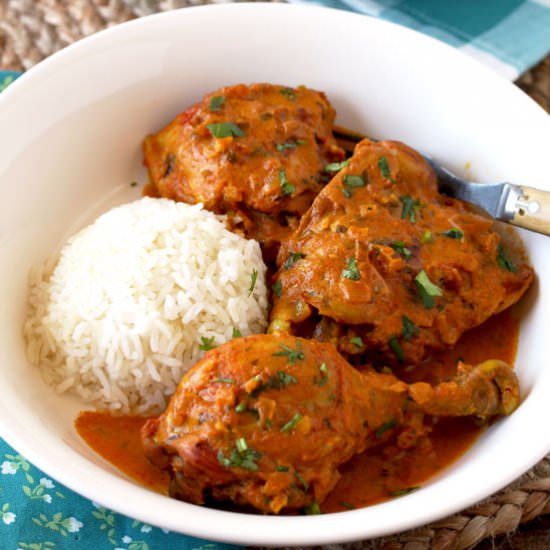 Pressure Cooker Chicken Masala