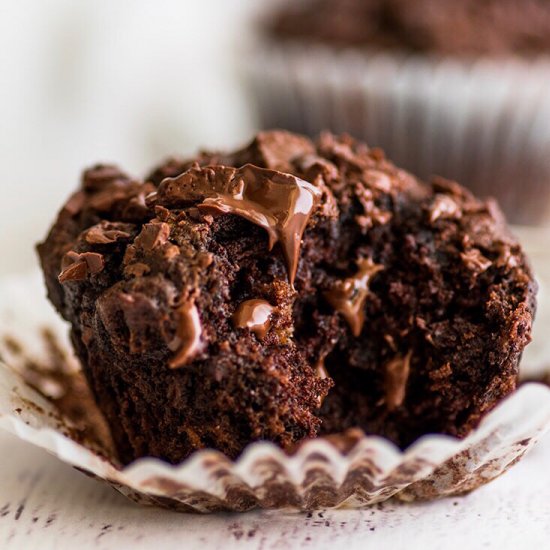 Small-batch Chocolate Banana Muffin