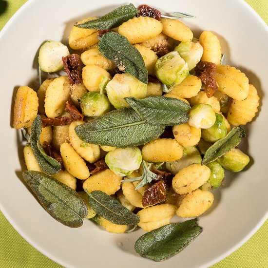 Gnocchi With Brussel Sprouts