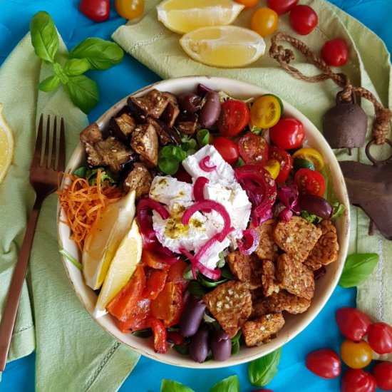 Loaded Greek Salad Bowl