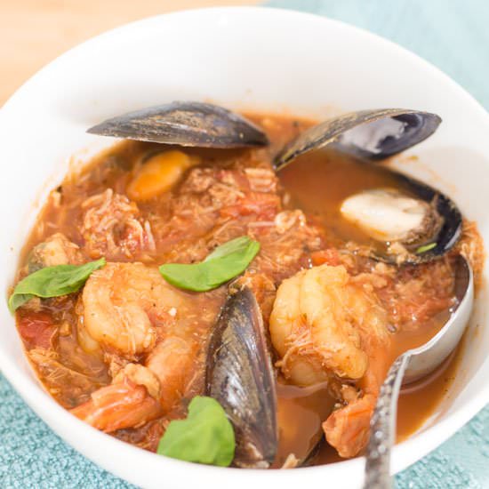 Slow Cooker Cioppino Recipe