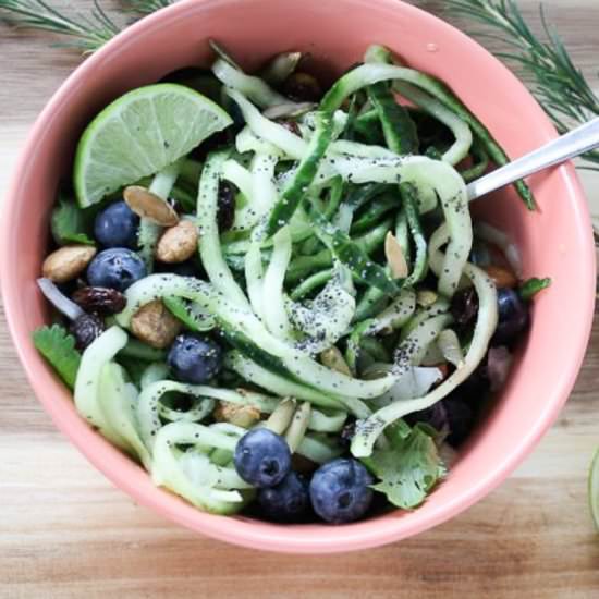 Refreshing Cucumber Noodle Salad