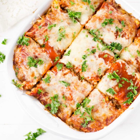 Enchilada Rice Casserole