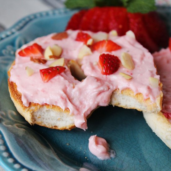 Whipped Strawberry Cream Cheese Butter