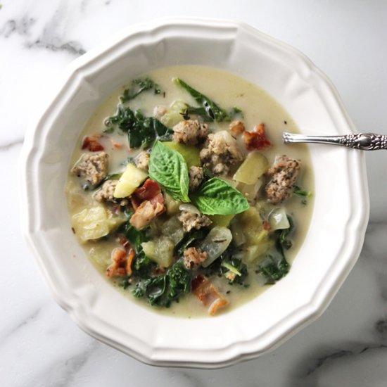 ZUCCHINI BASIL ZUPPA TOSCANA