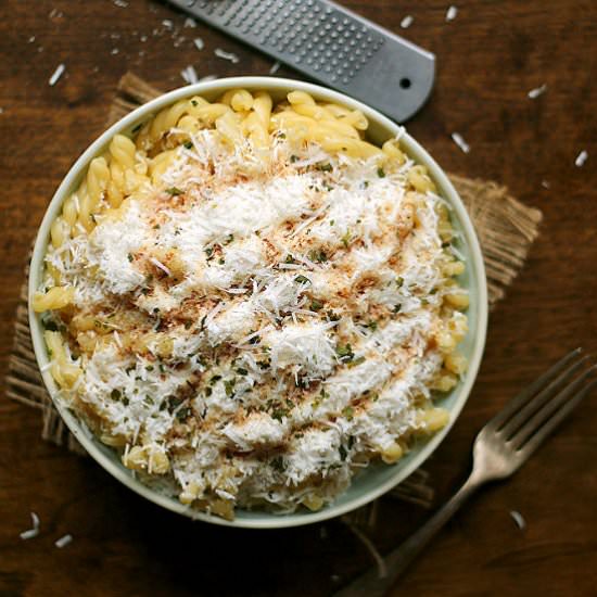 Pasta with Mizithra Cheese