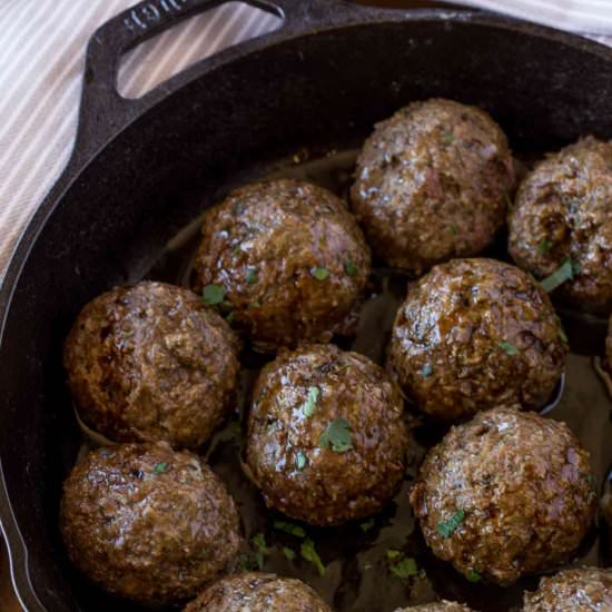 Middle Eastern Meatballs