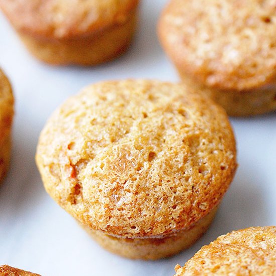 Carrot cake muffins