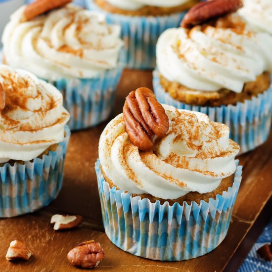 Carrot Cake Cupcakes