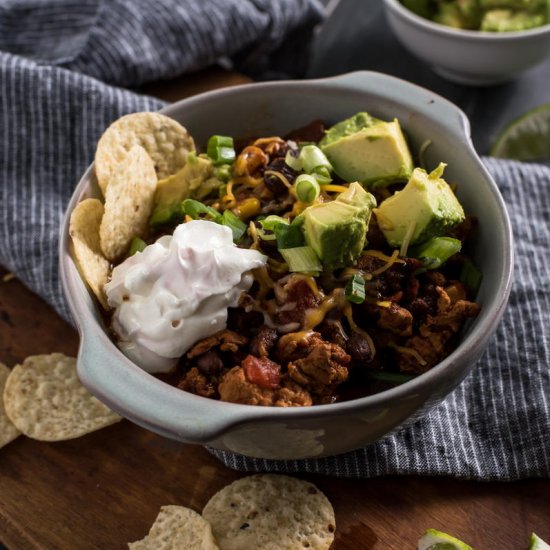 Easy Turkey Chili