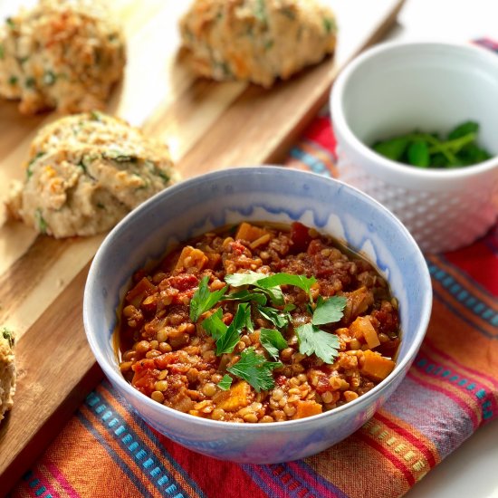 Smoky Vegan Sweet Potato Chili