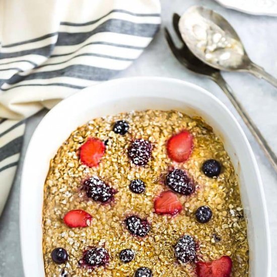 Berry Baked Oatmeal