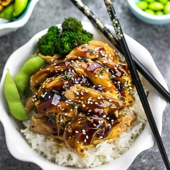 Slow Cooker Teriyaki Chicken