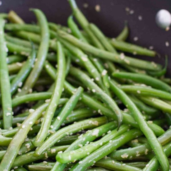 Sesame Green Beans