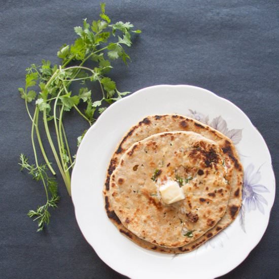 Stuffed Paneer Paratha