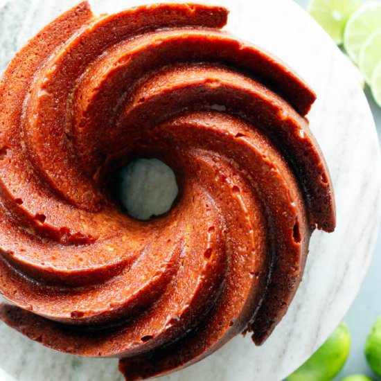 Dark and Stormy Bundt Cake