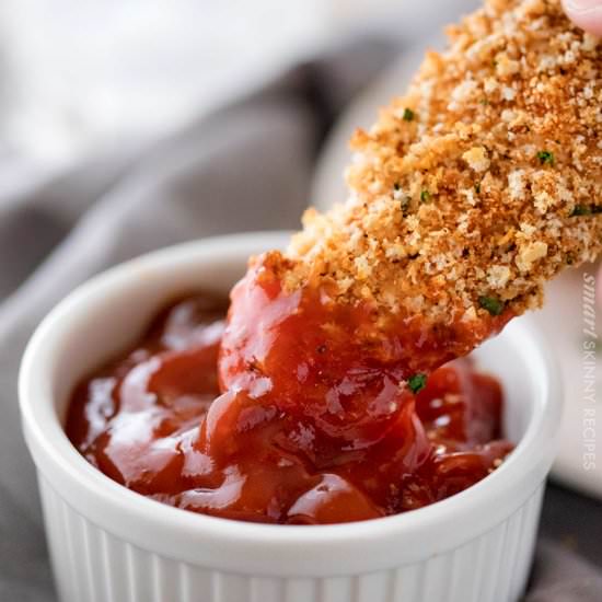 Crunchy Baked Chicken Tenders